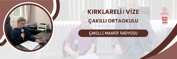 ÇAKILLI MAARİF RADYOSU OKUL KORİDORLARINDA YANKILANIYOR