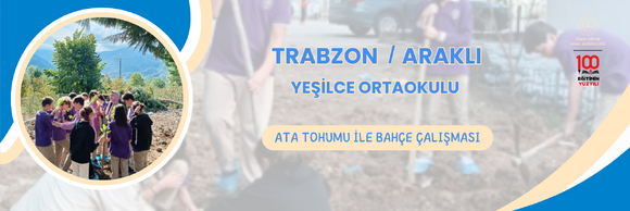 ATA TOHUMU İLE BAHÇE ÇALIŞMASI