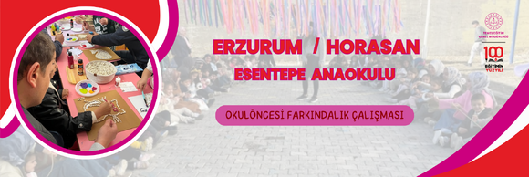 OKUL ÖNCESİ FARKINDALIK ÇALIŞMASI