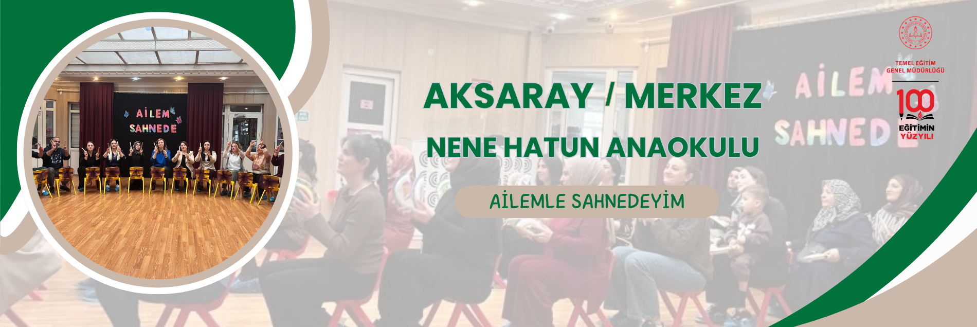 AİLEMLE SAHNEDEYİM