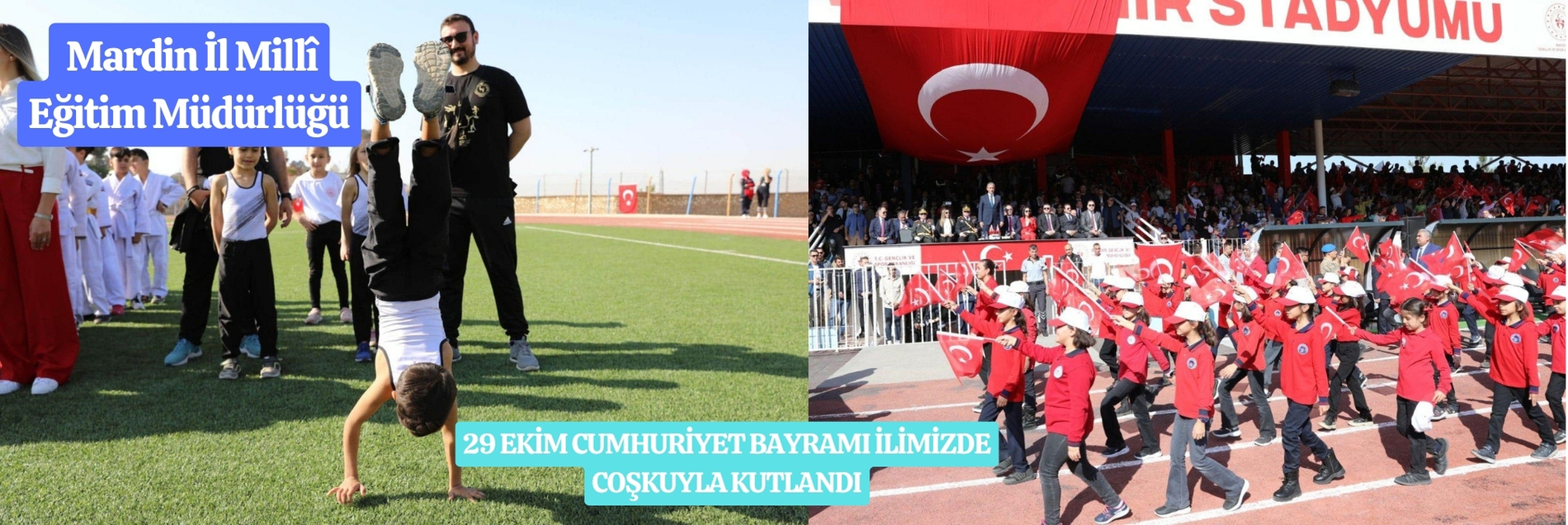 29 EKİM CUMHURİYET BAYRAMI İLİMİZDE COŞKUYLA KUTLANDI